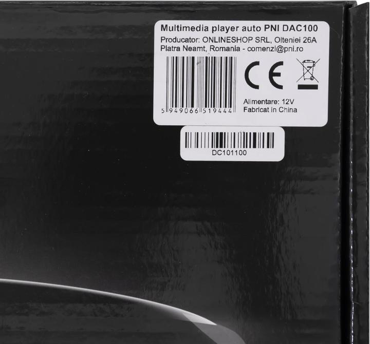 Immagine prodotto PNI Lettore multimediale per auto DAC100 con Android 10, 2 GB DDR3/ROM 32 GB, sistema di