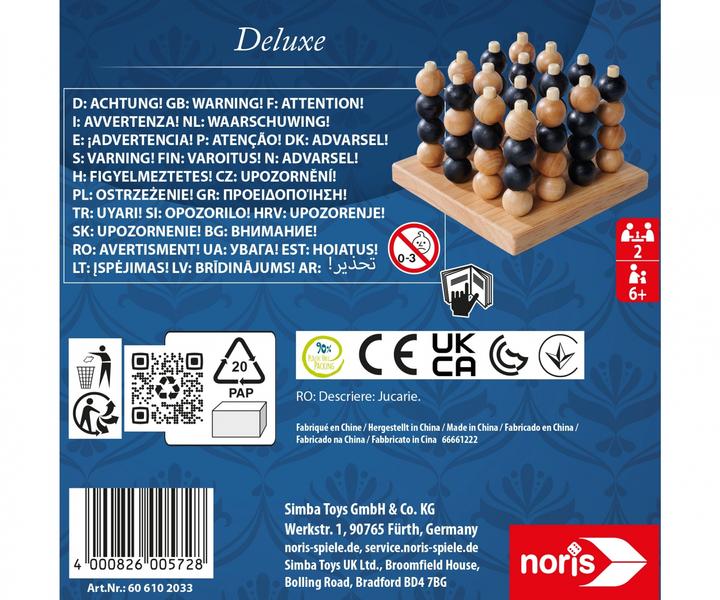 Produktbild Noris Deluxe 4er Reihe 3D (Deutsch, Multilingual)