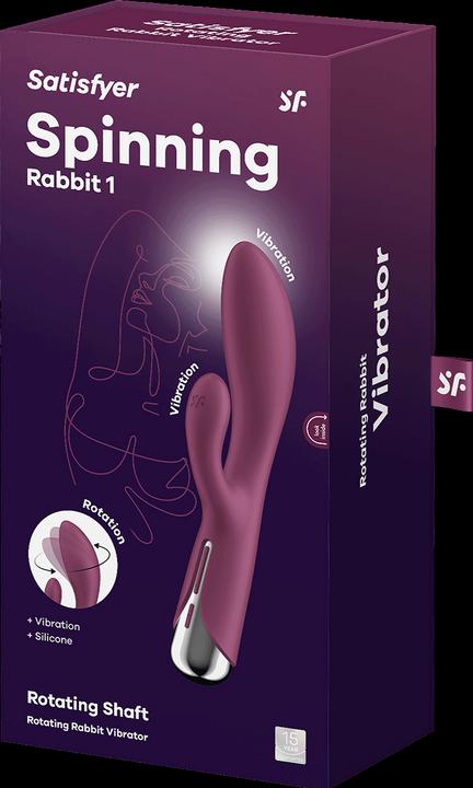 Image du produit Satisfyer Spinning Rabbit 1 Stimulation Clitoridienne Et G-Spot Beige