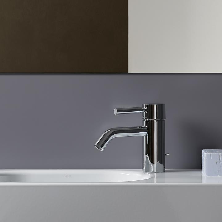 Produktbild Dornbracht Dornb Waschtisch-Einhandbatterie META Ausladung 135mm mit Ablaufgarnitur chrom