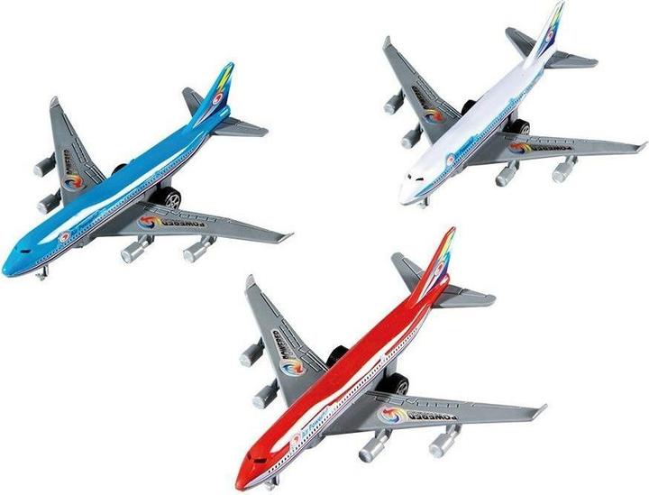 Produktbild Happy People Flugzeug 3fach sortiert 14cm
