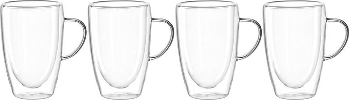 Actual product image Leonardo Coffee cup Duo 400 ml, 4 pieces, Transparent (400 ml, 4 x)