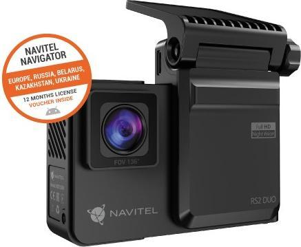 Produktbild Navitel RS2DUO Dashcam (Eingebautes Mikrofon, Eingebautes Display, Bluetooth, WLAN, Full HD)
