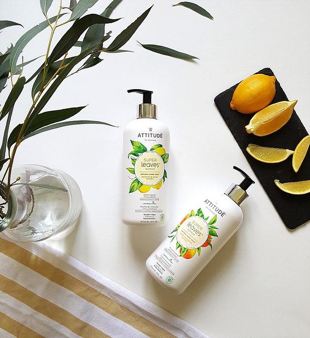 Produktbild Attitude Lemon Leaves (Flüssigseife, 473 ml)