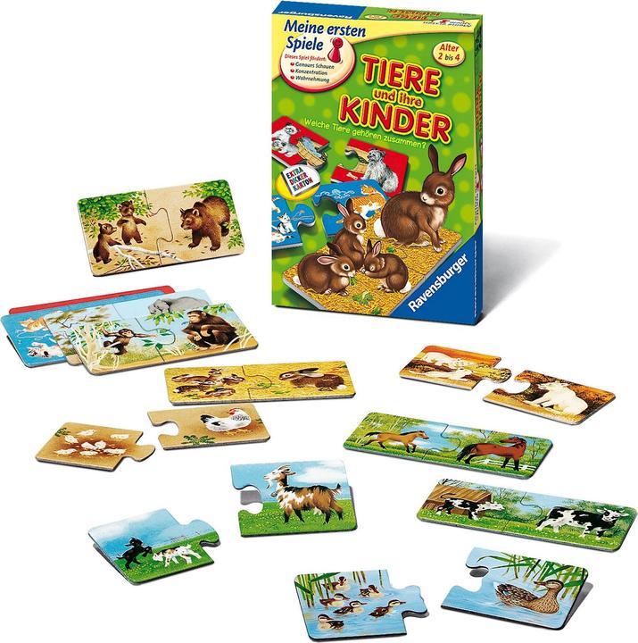 Produktbild Ravensburger Tiere und ihre Kinder (Deutsch)