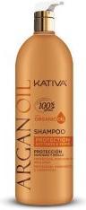 Image du produit Kativa Shampooing à l'huile d'argan Protection Douceur & Brillance 1000 ml (1000 ml, Shampoing liquide)