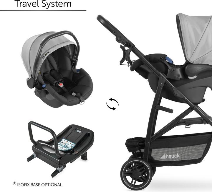 Image du produit Hauck Ensemble trio Rapid 4R Plus