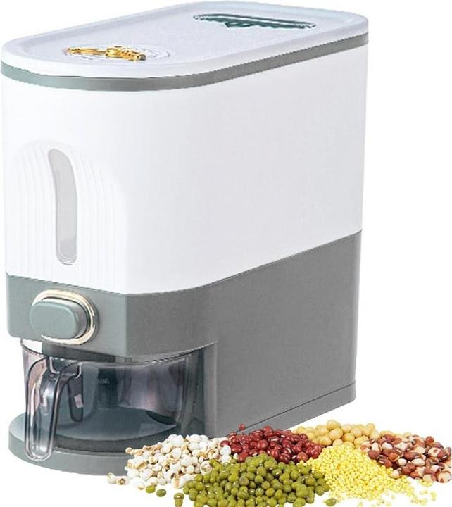 Cbx Rice container, cereal dispenser, cereal container, storage container
