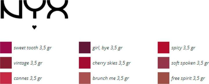 Produktbild NYX Professional Make-Up Suede Matte (32 Copenhagen)