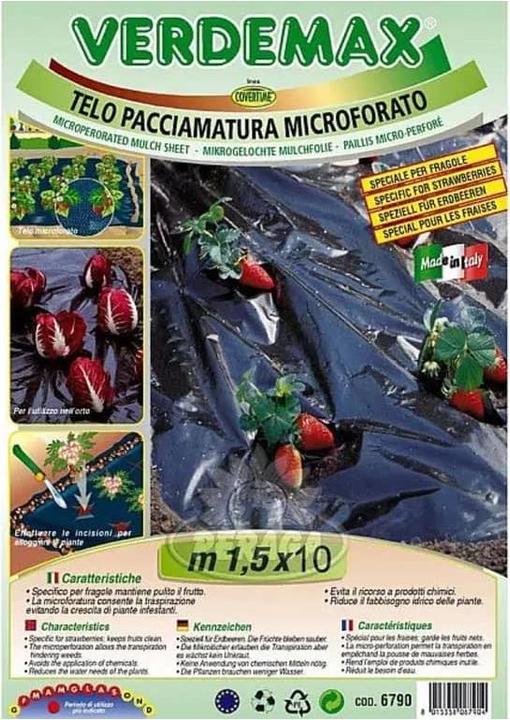 Verdemax Mulch film made of PE with micropores