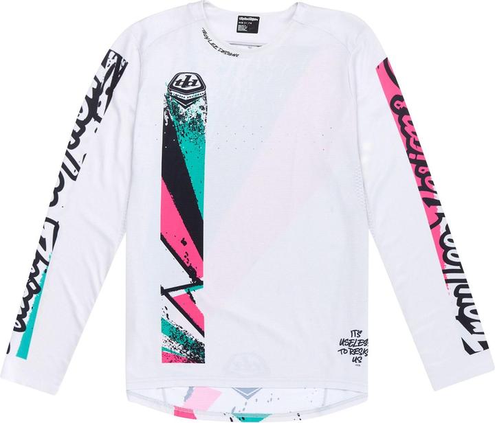 Troy Lee Designs Sprint Jersey, Full Pull, chalk, XL (XL)