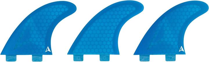 Roam Thruster Fin Set Allround Small two tab Blau
