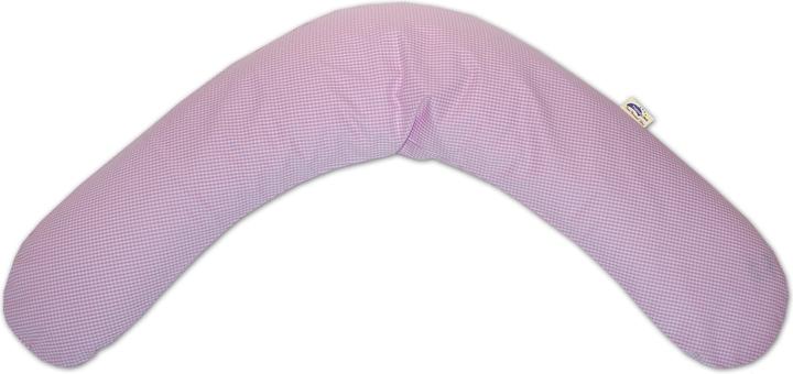 Produktbild Theraline Stillkissen Original inkl. Bezug "Vichy Karo Rosa"