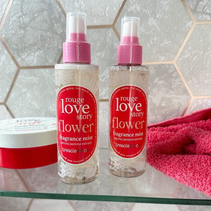 Actual product image Treaclemoon Body Spray Rouge Love Story - A Delightful Body Spray For A Refreshing Scent (Eau de toilette, 150 ml)