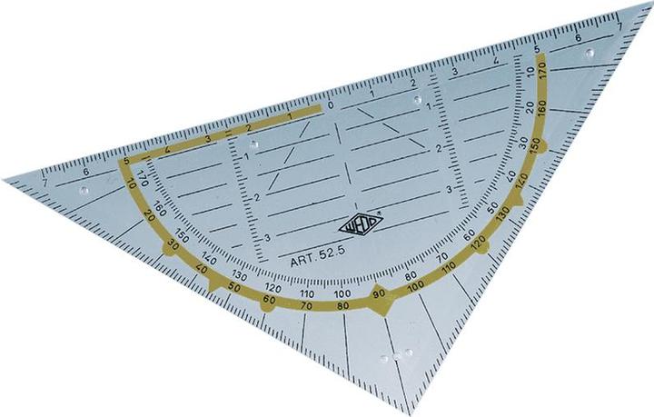Actual product image Wedo Geometry triangle (16 cm)
