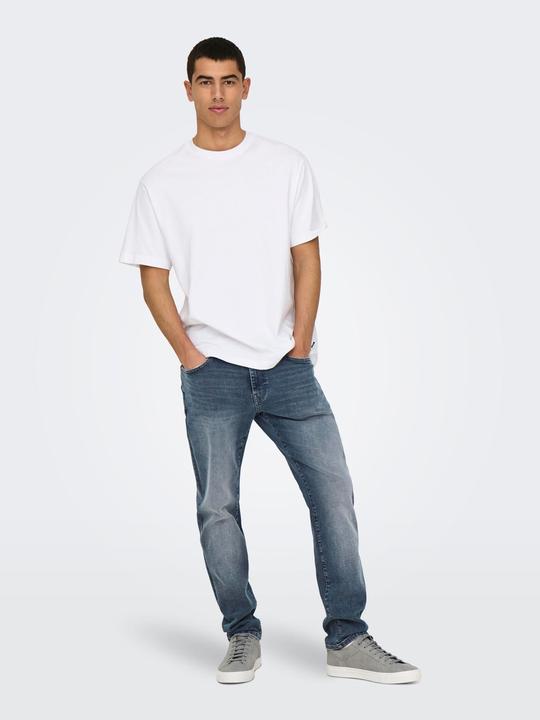 Produktbild Only & Sons ONSWEFT Mittlere Taille Normal geschnitten Jeans Slim Fit Jeans (W29/L32)