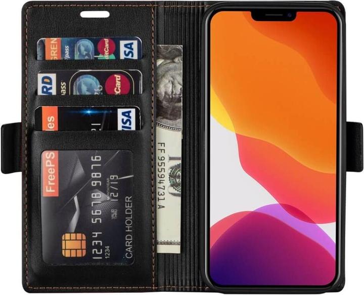 Produktbild N.Bekus iPhone 14 - Flip Case Hülle schwarz (Apple iPhone 14, Apple iPhone 13)