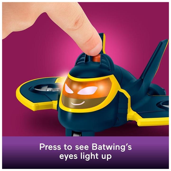 Actual product image Fisher-Price Batwheels Lichteffekt Rennautos - Redbird & Friend