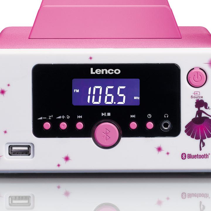 Image du produit Lenco MC-020 Princesse (Bluetooth, 1x 10 W)