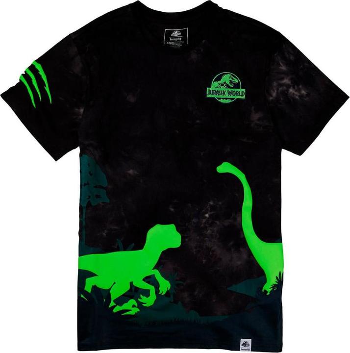 Actual product image Loungefly Jurassic World by Tee T-Shirt Unisex Dinos Size XL (XL)