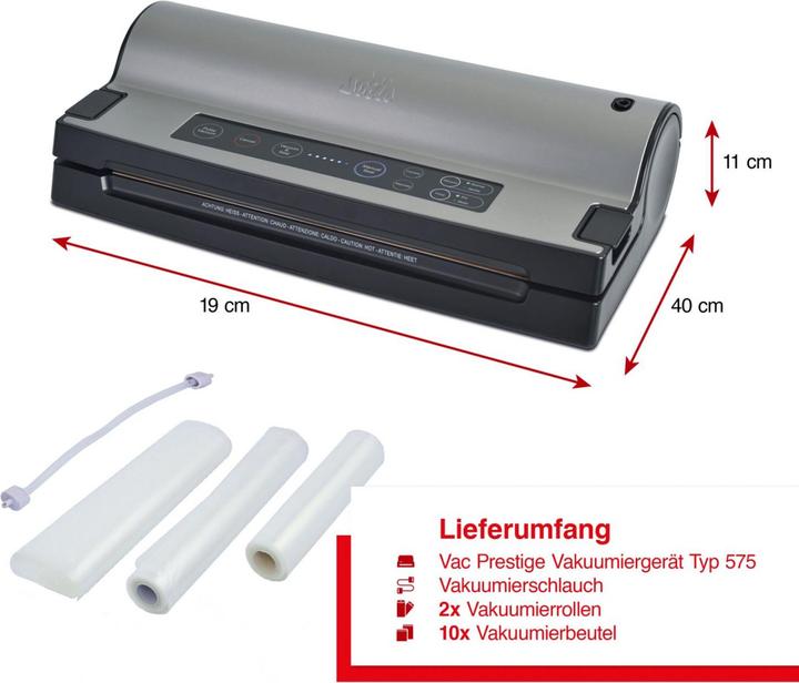 Produktbild Solis Vac Prestige 575