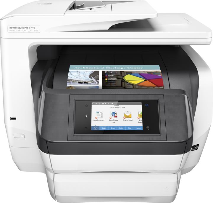 HP OfficeJet Pro 8740 (Ink, Colour)