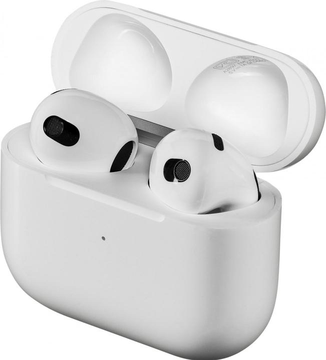 Produktbild Apple AirPods (3rd Gen.) Lightning Case (keine Geräuschunterdrückung, 6 h, Kabellos)