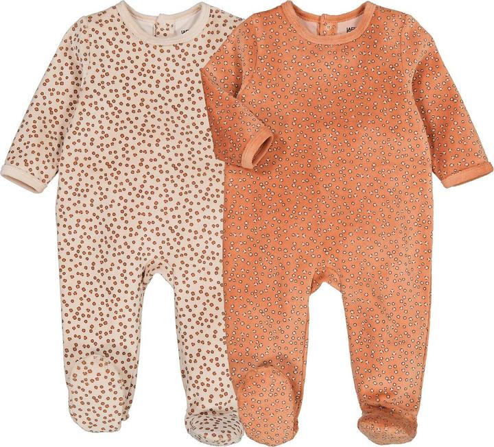 Produktbild La Redoute Collections 2er-Pack einteilige Samt-Pyjamas (86)