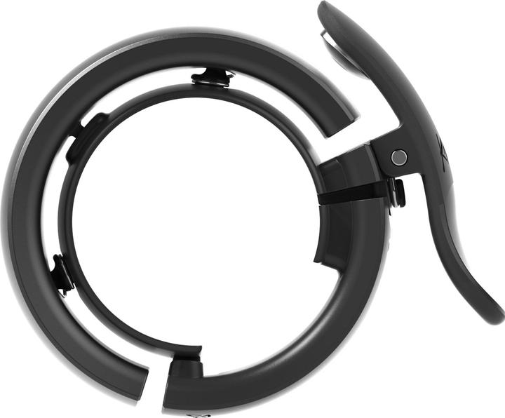 knog. Oi Prima Large Fahrradklingel, 23.8 - 31.8mm, anthracite