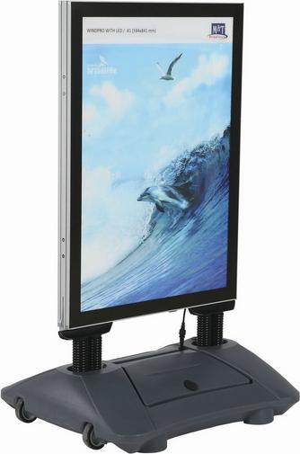 Produktbild Tschudi Büromaschinen Kundenstopper WindPro LED, Format A1 (A1)