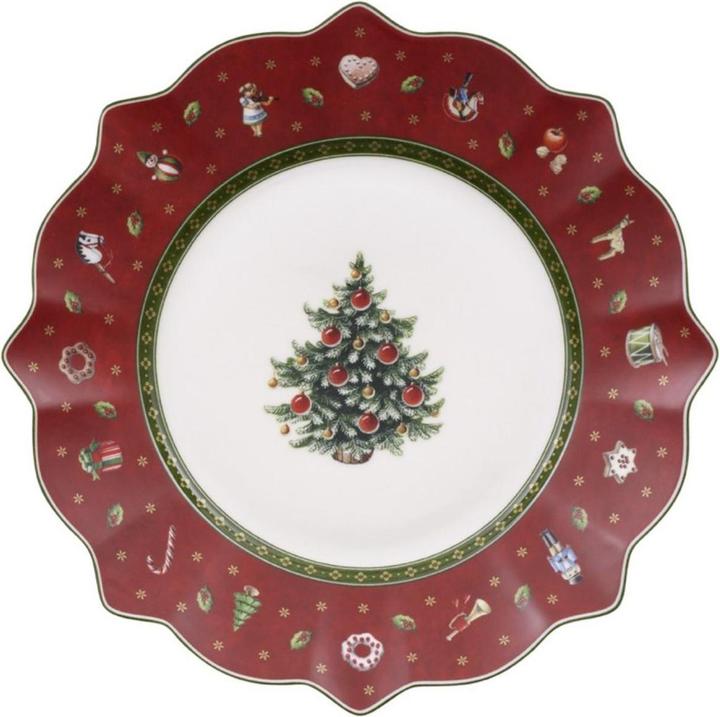 Frühstücksteller rot Toy's Delight (1 x, 24 cm)