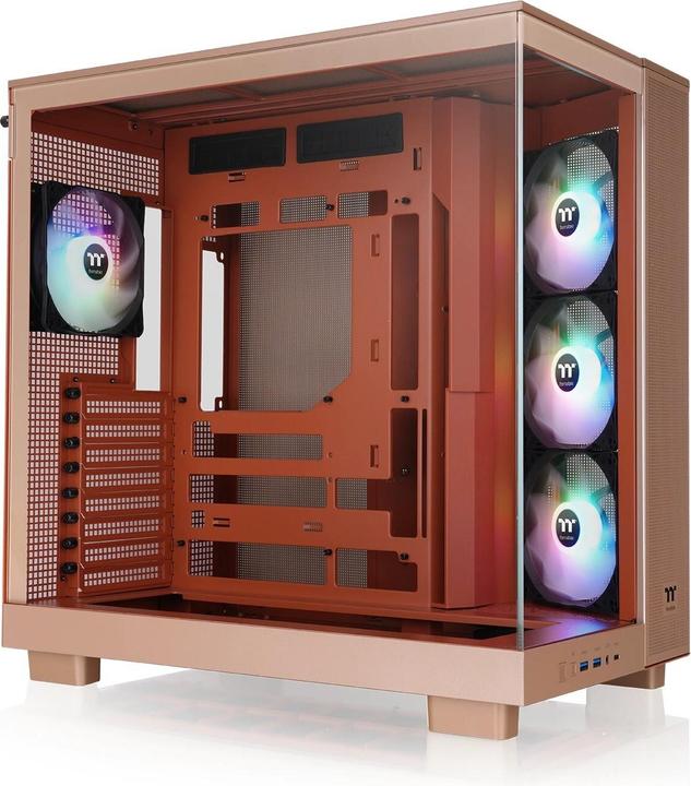 Actual product image Thermaltake Tt View 380 XL TG ARGB Gravel Sand (mATX, Mini-ITX, ATX)