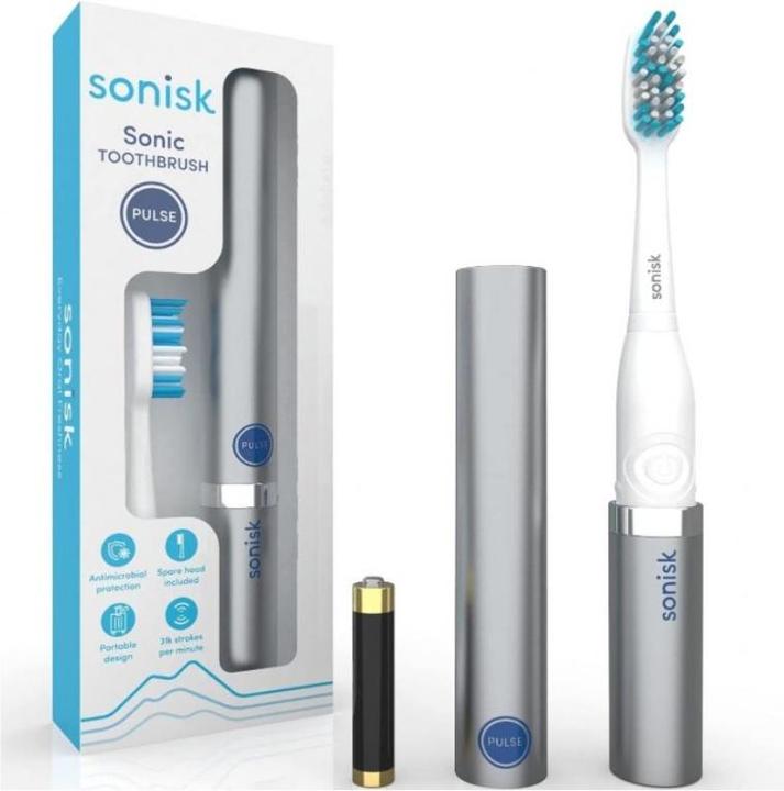 Immagine prodotto Sonisk Spazzolino da denti sonico argento (Spazzolino sonico)