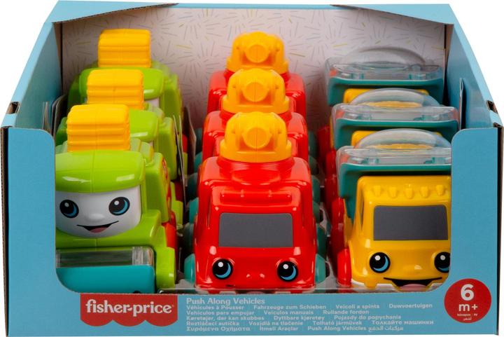 Produktbild Fisher-Price Schiebe-Autos Sortiment