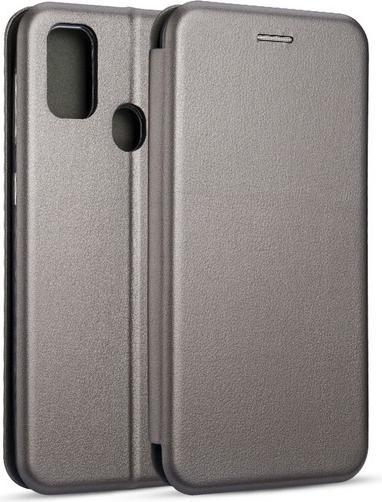 Produktbild Beline Etui Book Magnetic Samsung M21 M215 stalowysteel (Samsung Galaxy M21)