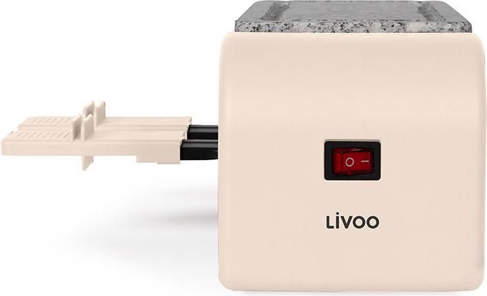 Actual product image Livoo Connectable raclette grill 2 persons