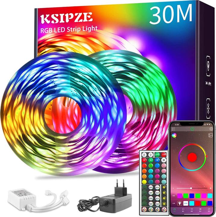 Immagine prodotto Lumina Swiss Set di strisce LED intelligente (RGB, 3000 cm, Interno)