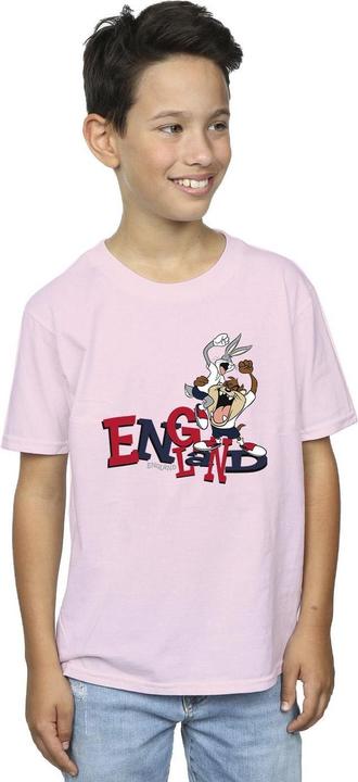 Actual product image Looney Tunes Boys Bugs & Taz England T-Shirt (128)