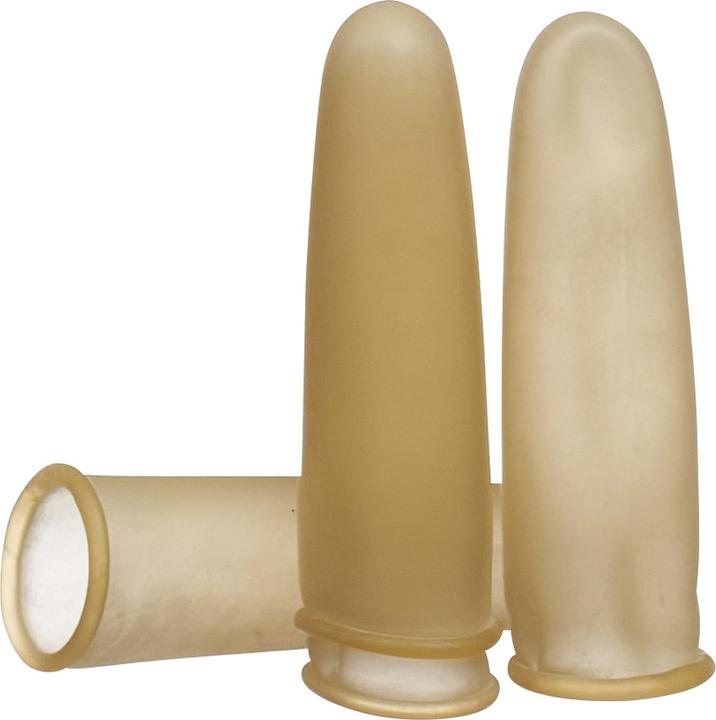 Actual product image Sanor Fingerling Latex Grösse 3 gepudert leicht (0.07 m)
