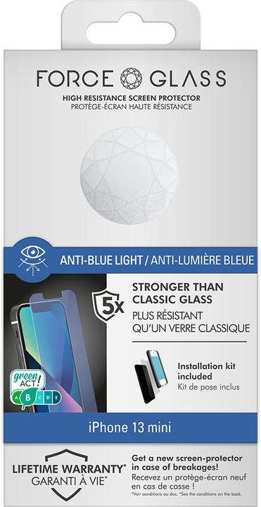 Actual product image Force Anti Blue (1 Piece, Apple iPhone 13 mini)