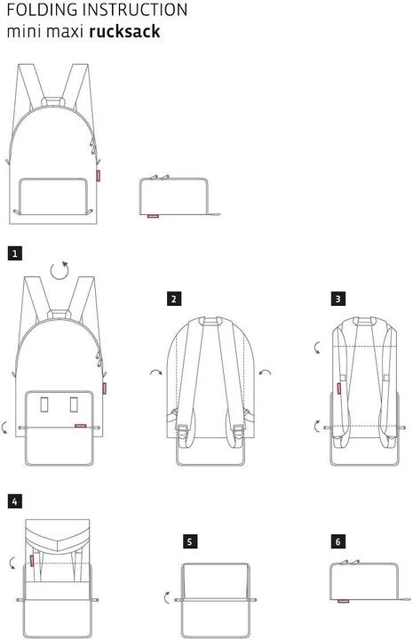 Image du produit reisenthel Sac à dos Mini Maxi Paisley Black (14 l)