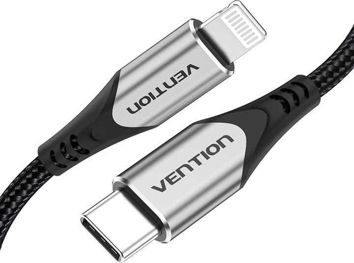 Immagine prodotto Vention Cavo da USB 2.0 a Lightning TACHH 2m Grigio (2 m, USB 3.2 Gen 1)