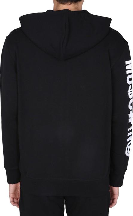 Actual product image Moschino Couture Cotton Zip-Up Sweatshirt (50)