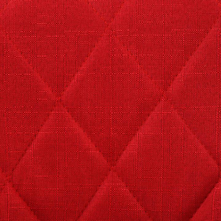 Image du produit CLP Tabouret de bar Lazio tissu, rouge