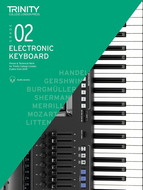 Produktbild Trinity College London Electronic Keyboard Exam Pieces & Technical Work From 2019: Grade 2: And Tech (2019)