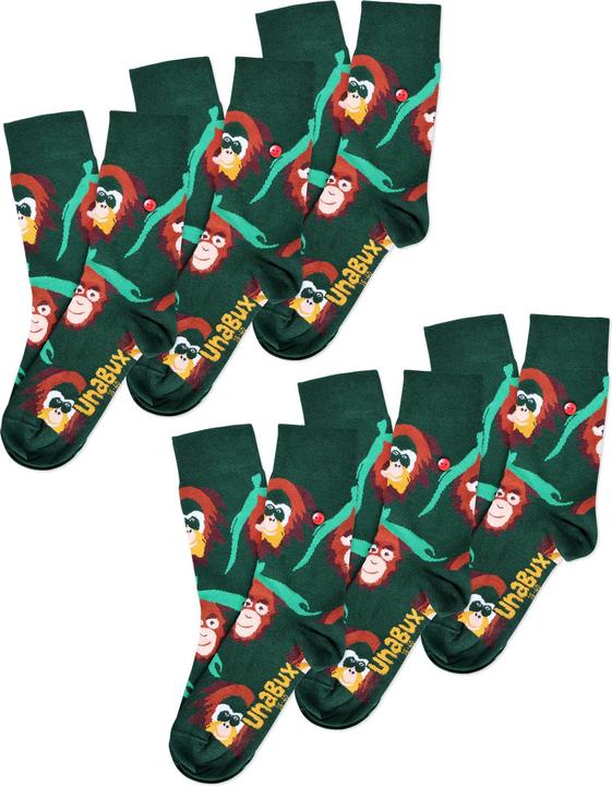 Produktbild Unabux Freizeitsocken GRUMBLE IN THE JUNGLE (6er Pack, 42 - 46)