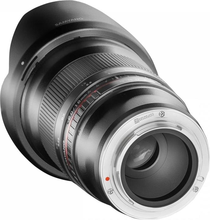 Actual product image Samyang 16mm F2.0 Fuji X (Fujifilm X, APS-C / DX)