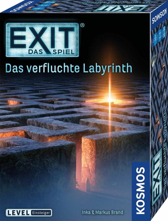 Actual product image Kosmos EXIT - The Cursed Labyrinth (German)