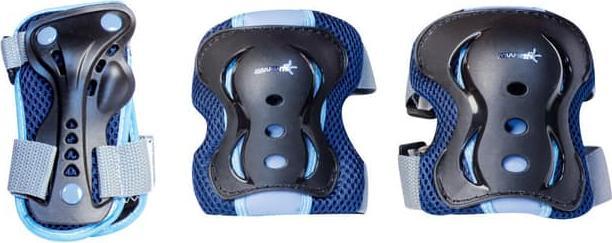 Produktbild Muuwmi Protektoren-Set - Grösse XS (3-8 Jahre) (XS, Handgelenkschoner, Knieschoner, Ellbogenschoner, Einzelstück)