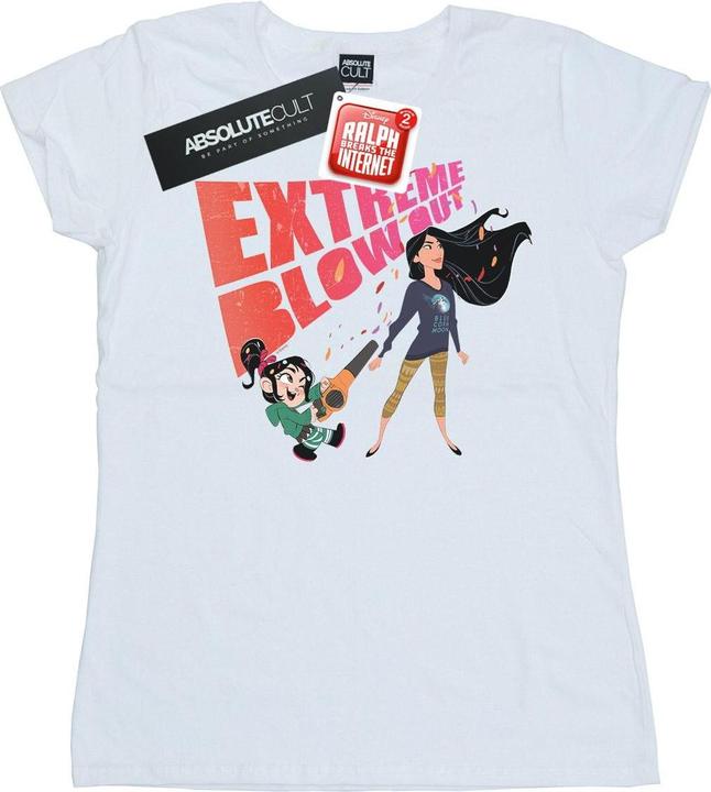 Disney Wreck It Ralph Pocahontas And Vanellope TShirt (L)